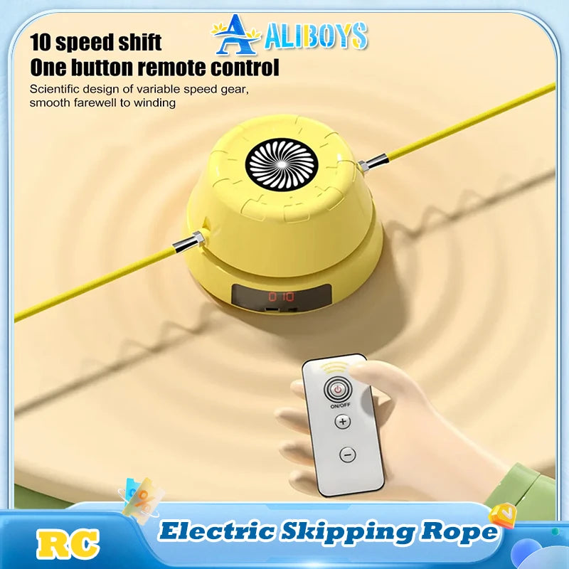 Electric Skipping Rope Machine Remote Control