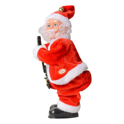 Joyful Dancing Santa Claus: Grooving Holiday Figurine with Twerking Motion and Festive Tunes for Merry Christmas Decor