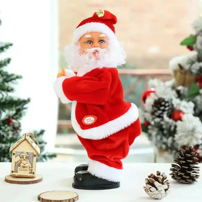 Joyful Dancing Santa Claus: Grooving Holiday Figurine with Twerking Motion and Festive Tunes for Merry Christmas Decor