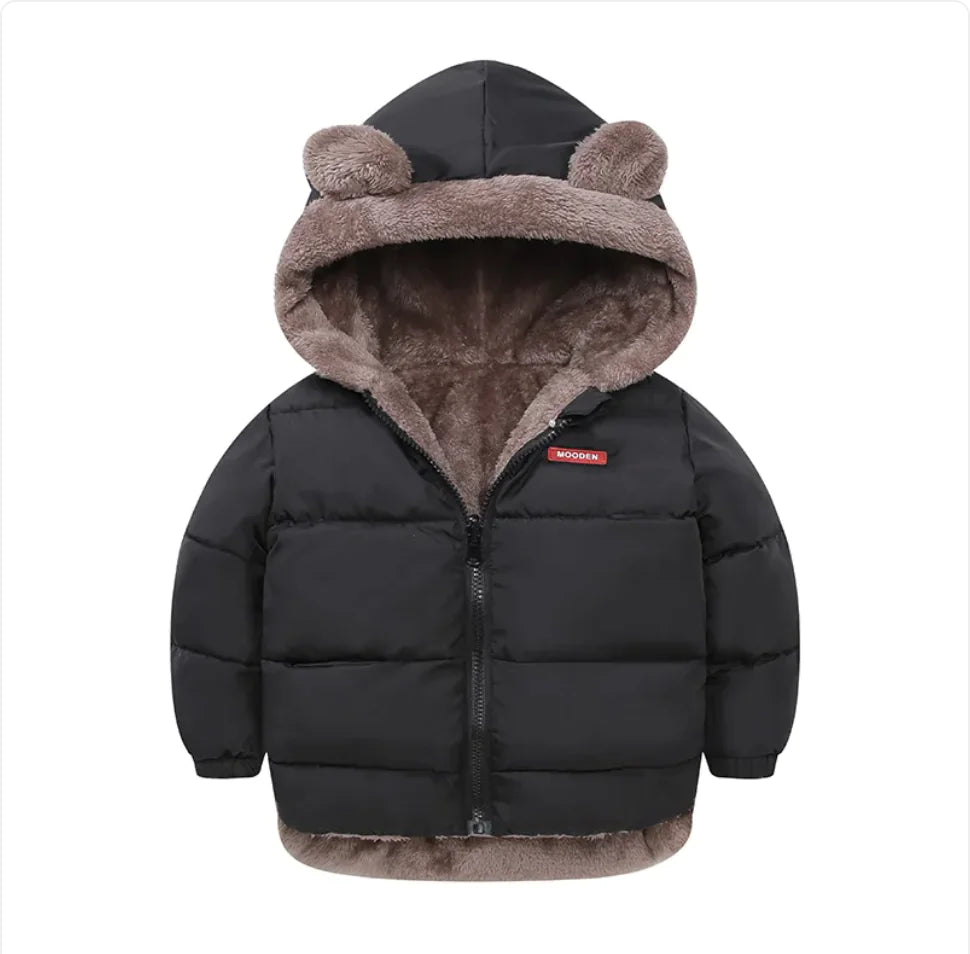 Baby Boys and Girls 2 side Jacket Cotton-Padded Winter Jacket