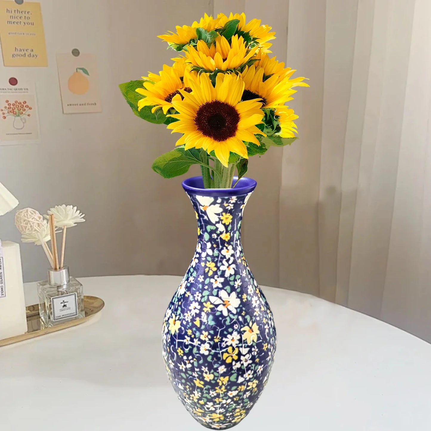 Jigsaw Vase Flower Planter Puzzle