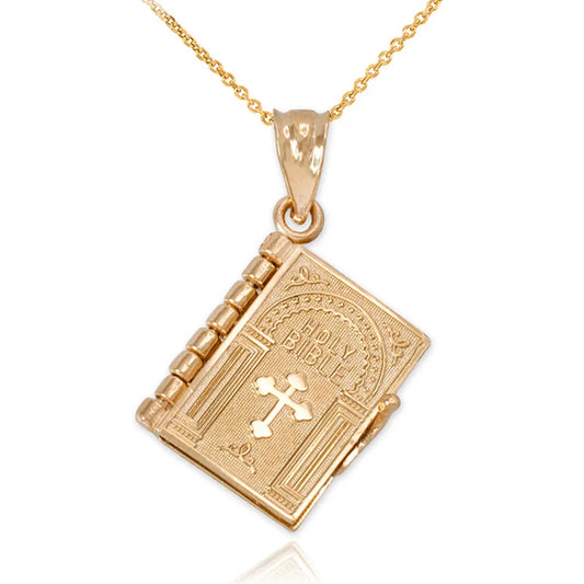 Elegant Gold Cross Pendant Necklace