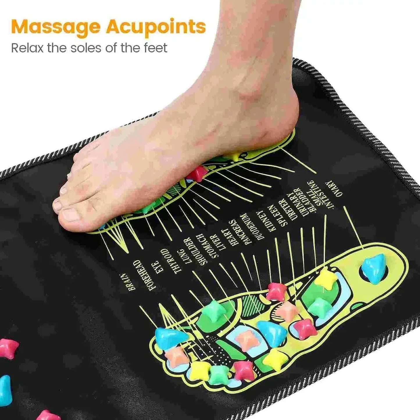 Goose-Step Acupoint Foot Massager