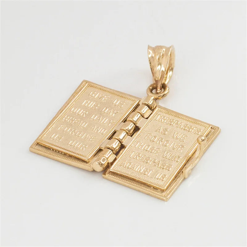 Elegant Gold Cross Pendant Necklace