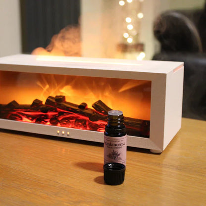 Winter Fireplace Oil Diffuser